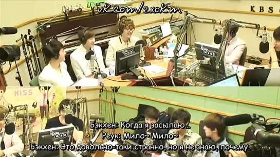 [РУСС.САБ] 120507 EXO-K @ Радио Сукира с SuJu