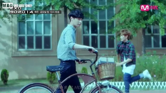 [РУСС.САБ] Lay - Missing You (song by Fly To The Sky) [MV Remake @ Mnet EXO 90:2014]