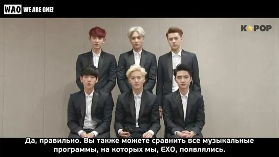 [РУСС.САБ]  140512 EXO-K's Comeback Message for New Album "Overdose"