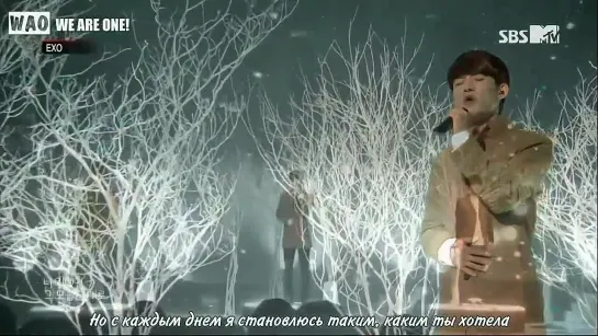 [РУСС.САБ] 131217 EXO - MC + Miracles in December @ SBS MTV The Show