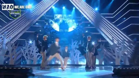 [РУСС.САБ] 131114 EXO - VCR+Wolf+Growl @ Melon Music Awards 2013