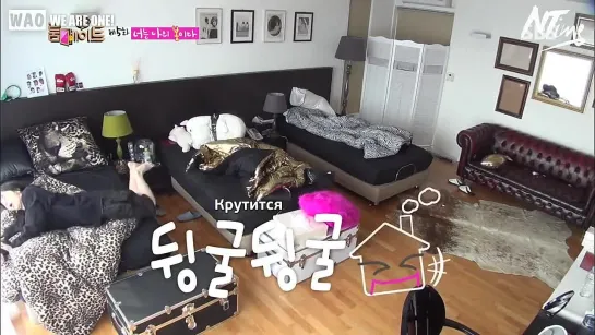 [РУСС.САБ] Сосед по комнате EP.5 @ SBS Roommate (Чанёль) Часть 1