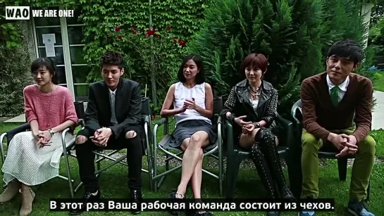 [РУСС.САБ] 140731 "Somewhere Only We Know" Cast Interview for Easy Magazine