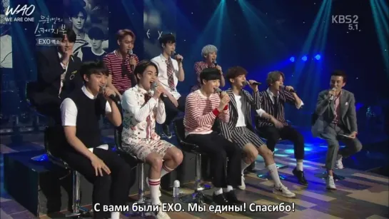 [WAO рус.саб] 150612 EXO на шоу "Скечбук Ю Хиёля" \ EXO on "Yoo Hee Yeol's Sketchbook"