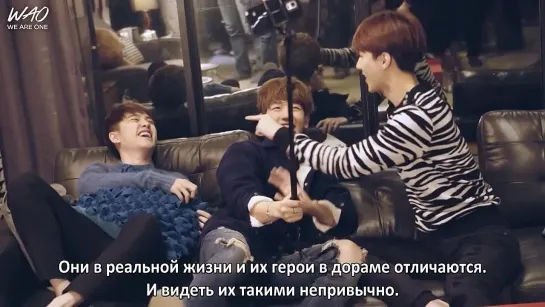 [WAO рус.саб] 150331 "EXO по соседству": Интервью с ДиО / "EXO Next Door": Interview - D.O.