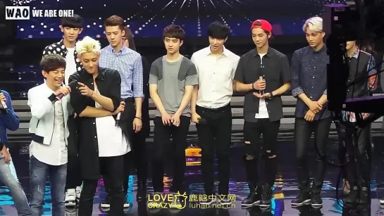 [РУСС.САБ] 140707 Звонок Джеки Чану @ Happy Camp Fancam