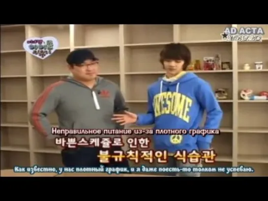 100410 MBLAQ - Thunder Cuts @ Raising Idol Ep. 3 (русс саб)