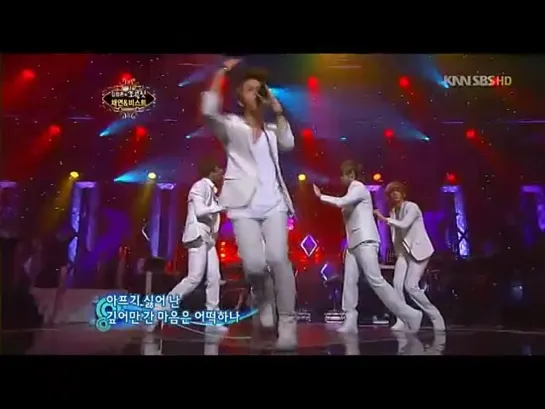 [SHOW] 1.08.2010 BEAST - Shock & Special  @ Live on SBS Kim Jung Eun's Chocolate