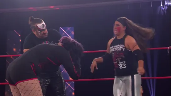 Decay (Crazzy Steve & Rosemary) vs Tommy Dreamer & Rachael Ellering