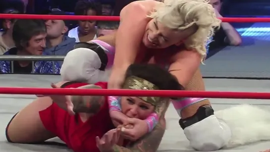 ODB vs Taya Valkyrie (w/John E. Bravo)