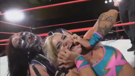 Taya Valkyrie vs Rosemary (Impact Knockouts title)