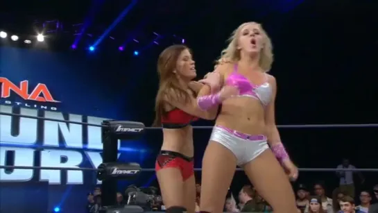 Laurel Van Ness (w/Allie) vs Madison Rayne