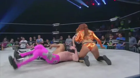 Mike Bennett & Maria vs DJ Z & Gail Kim