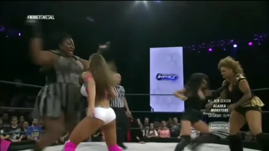 Gail Kim vs Brooke vs Awesome Kong vs Lei'D Tapa (TNA Knockouts title)