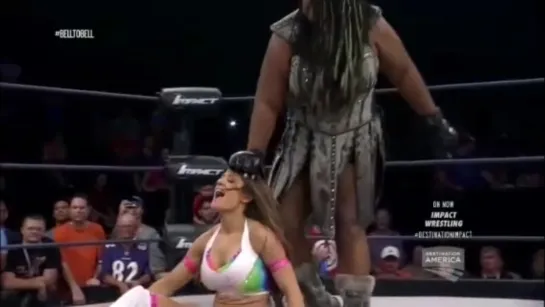 Taryn Terrell vs Awesome Kong vs Brooke (TNA Women's Knockout title)