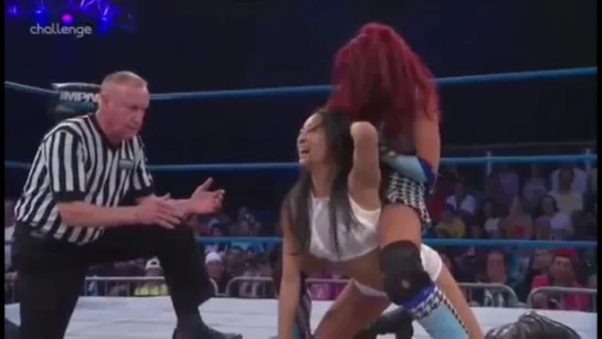 Gail Kim vs Veda Scott