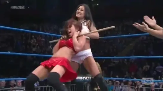 Gail Kim (w/Lei'D Tapa) vs Madison Rayne