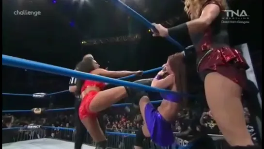 Velvet Sky & Madison Rayne vs Gail Kim & Lei'D Tapa