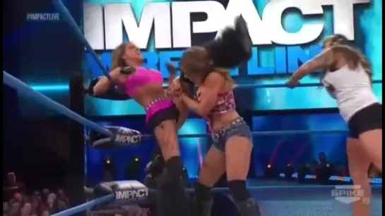 Mickie James vs Velvet Sky (TNA Women's Knockoit title)