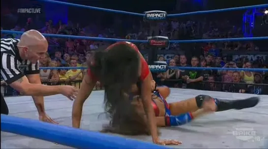 Miss Tessmacher vs Gail Kim(TNA Women's Knockout's title)