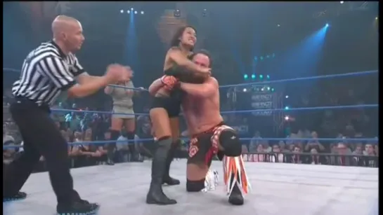 Gail Kim & Madison Rayne vs Eric Young & ODB