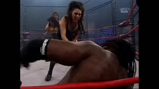 Sharmell & Booker T vs Payton Banks & Robert Roode