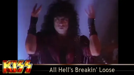 KISS - All Hell's Breakin' Loose (1984) (Official Video)