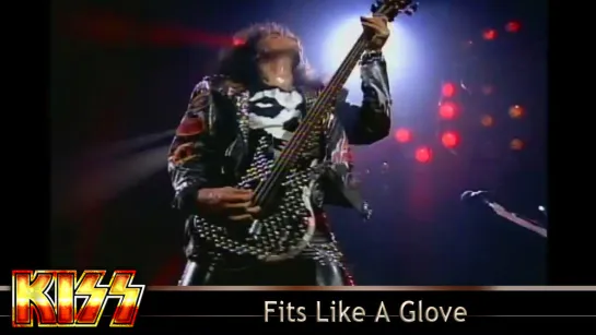 KISS - Fits Like A Glove (1991) (Official Live Video)