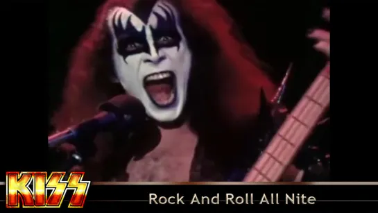 KISS - Rock And Roll All Nite (1975) (Official Promo Video)