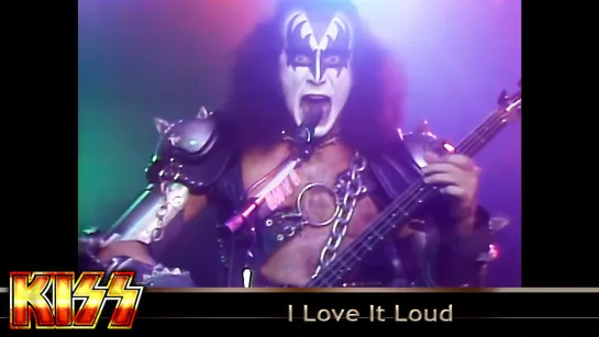 KISS - I Love It Loud (1982) (Official Video)