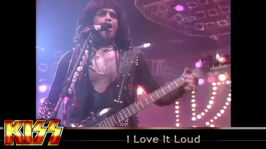 KISS - I Love It Loud (1984) (Official Live Video)