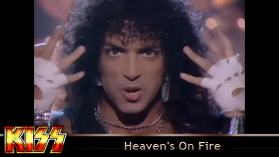 KISS - Heaven's On Fire (1984) (Official Video)