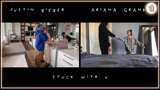 Ariana Grande & Justin Bieber - Stuck with U I клип #vqMusic [feat.ft.и.Ариана Гранде, Джастин Бибер]