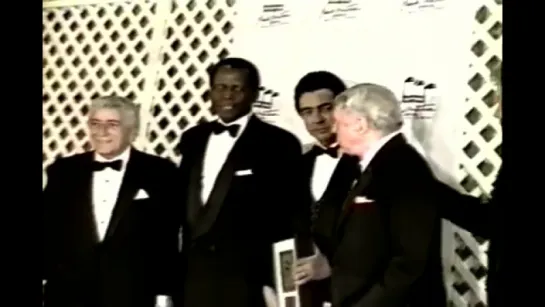 Rare Footage of Frank Sinatra and Sidney Poitier