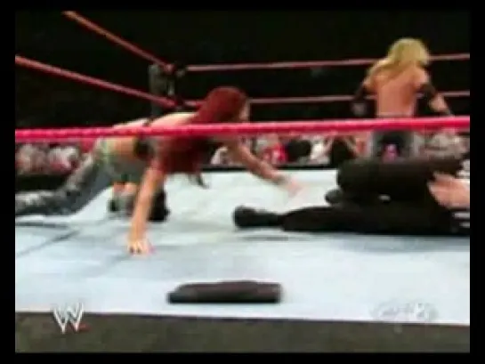 Lita,Kane,Edge(WWE Raw 17.05.2005)