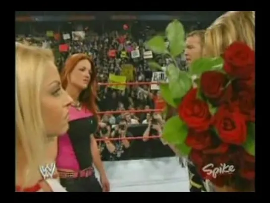 Lita,Trish Stratus,Chris Jericho,Christian segment(WWE Raw 08.12.2003)