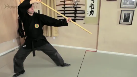 How to Do Bojutsu Kamae Basic Postures _ Ninjutsu Lessons