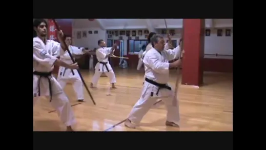 KOBUDO- KIHON DAI ICHI (con los nombres de las técnicas) - SENSEI MARIO RAMUNDO - ESCUELA RENSHUKAN