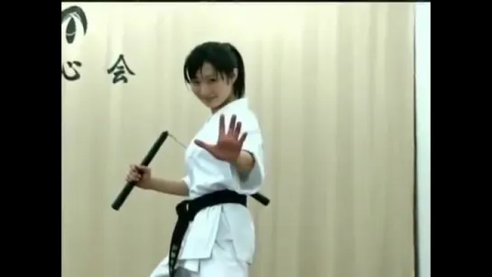 Nunchaku by Rina Takeda High Kick Girl