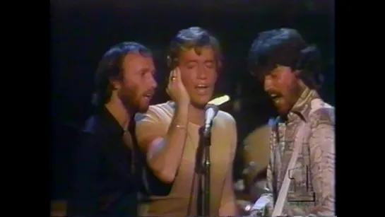 Bee Gees - Hits Medley / Wind Of  Change (US TV, Midnight Special) (1975)