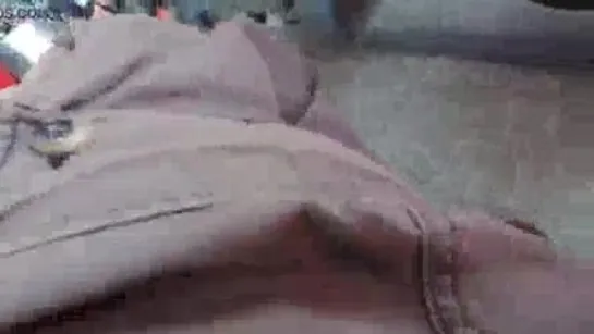 Cum on sleeping girl in bus