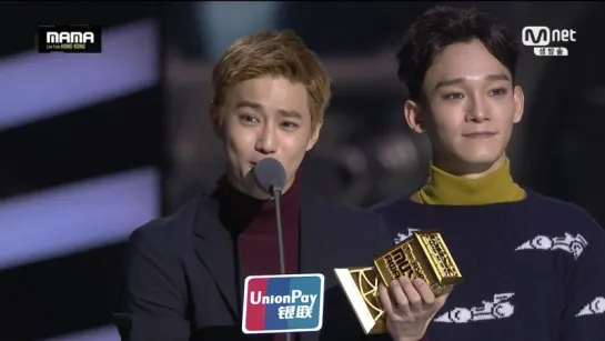 [VIDEO] 151202 EXO Full Cut @ MAMA 2015