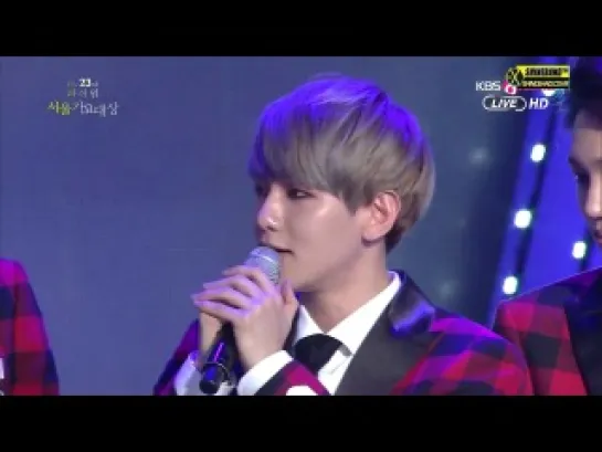 [VIDEO] 140123 EXO  Won Daesang Award + Encore  @ 23rd Seoul Music Awards