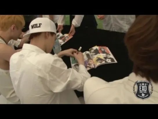 [VIDEO] EXO @ Busan Fansign