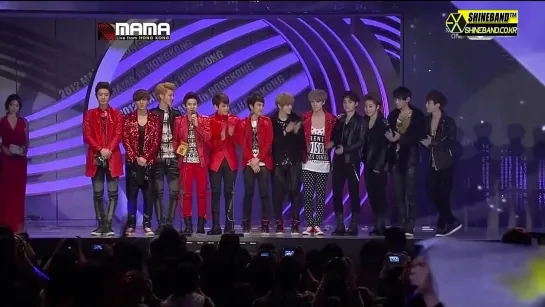 [VIDEO] 121130 EXO @ Mnet Asian Music Awards - MAMA 2012