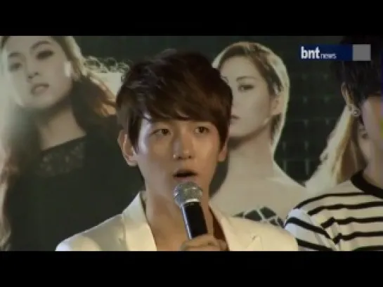 [VIDEO] 120809 EXO @ SM Art Exhibition - BNTnews