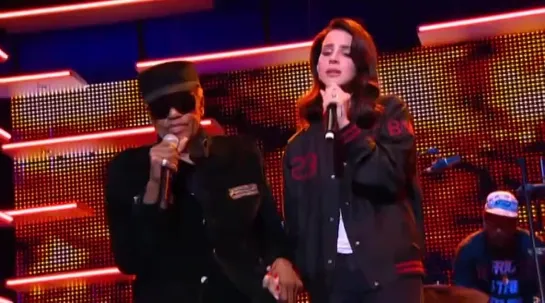 Bobby Womack & Lana Del Rey & Damon Albarn – Dayglo Reflection (Live @ «Le Grand Journal»)