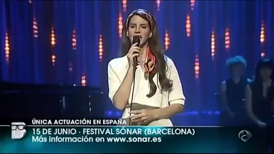 Lana Del Rey – Video Games (Live @ «Buenas Noches»)