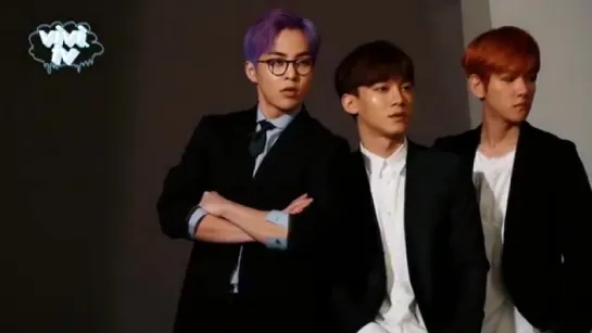 [VIDEO] EXO-CBX @ ViVi July 2017 Behind The Scenes