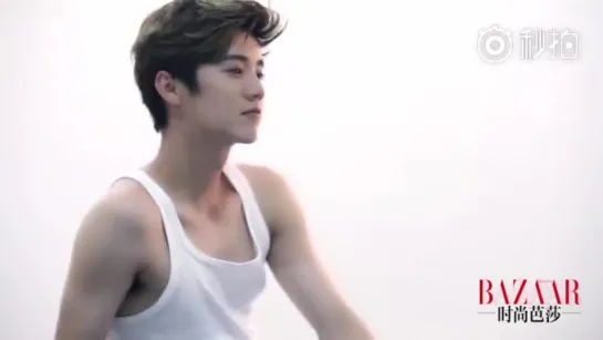 [VIDEO] 160720 Luhan @ Harpers Bazaar BTS